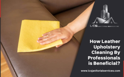 How Leather Upholstery Cleaning By Professionals is Beneficial?