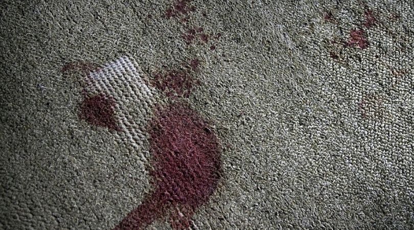 Blood Stains On Carpet