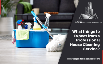 What things to Expect from a Professional House Cleaning Service?