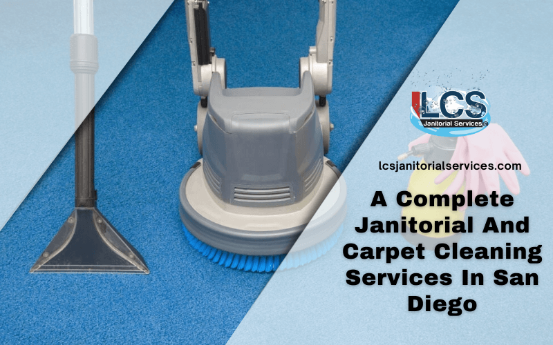 Janitorial and carpet cleaning