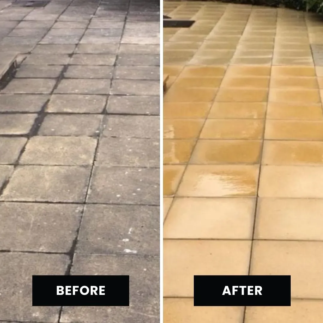 Pressure Washing Before After (1)