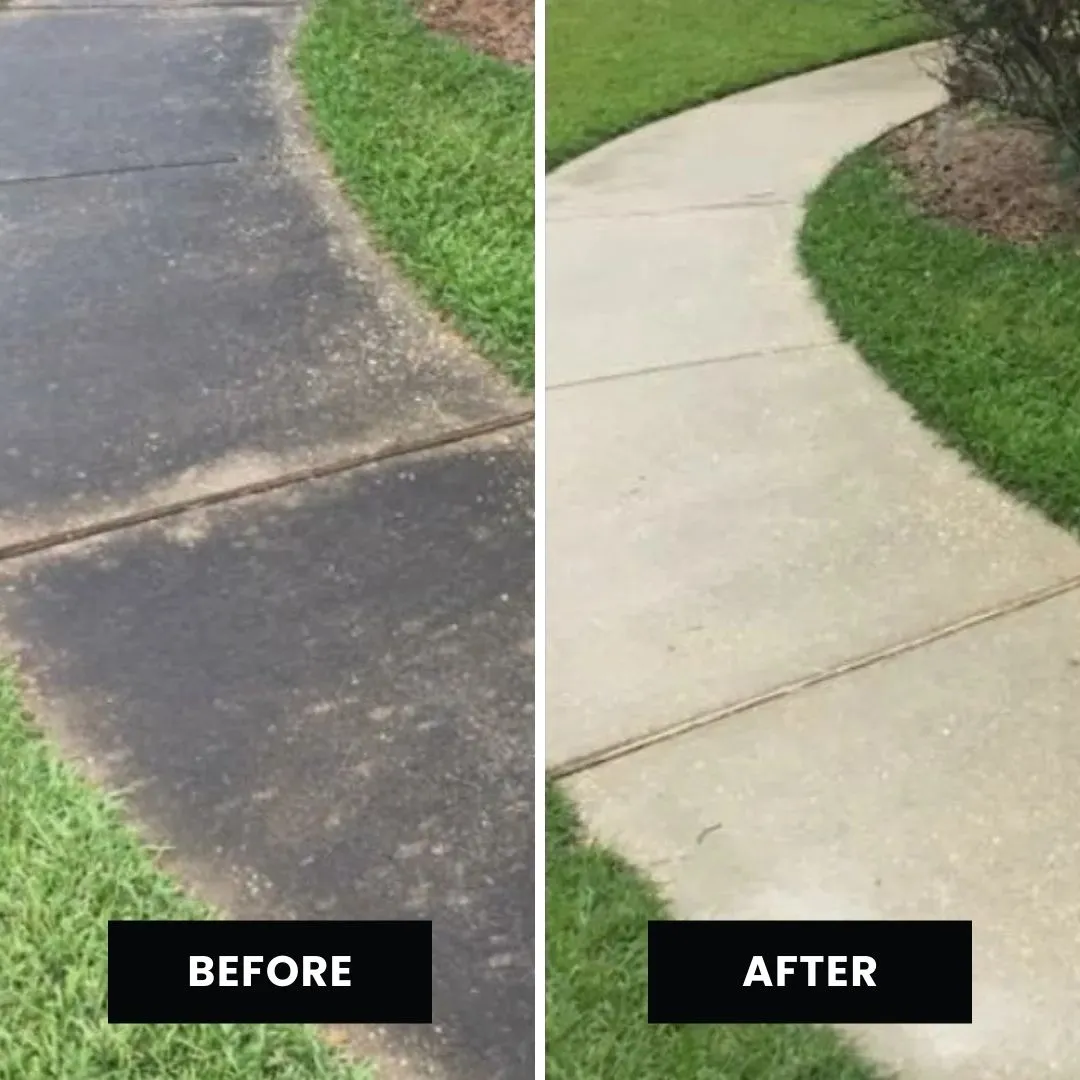 Pressure Washing Before After (2)